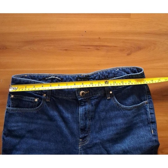 Womens Talbots Slim Straight Ankle Denim‎ Jeans - Picture 6 of 8